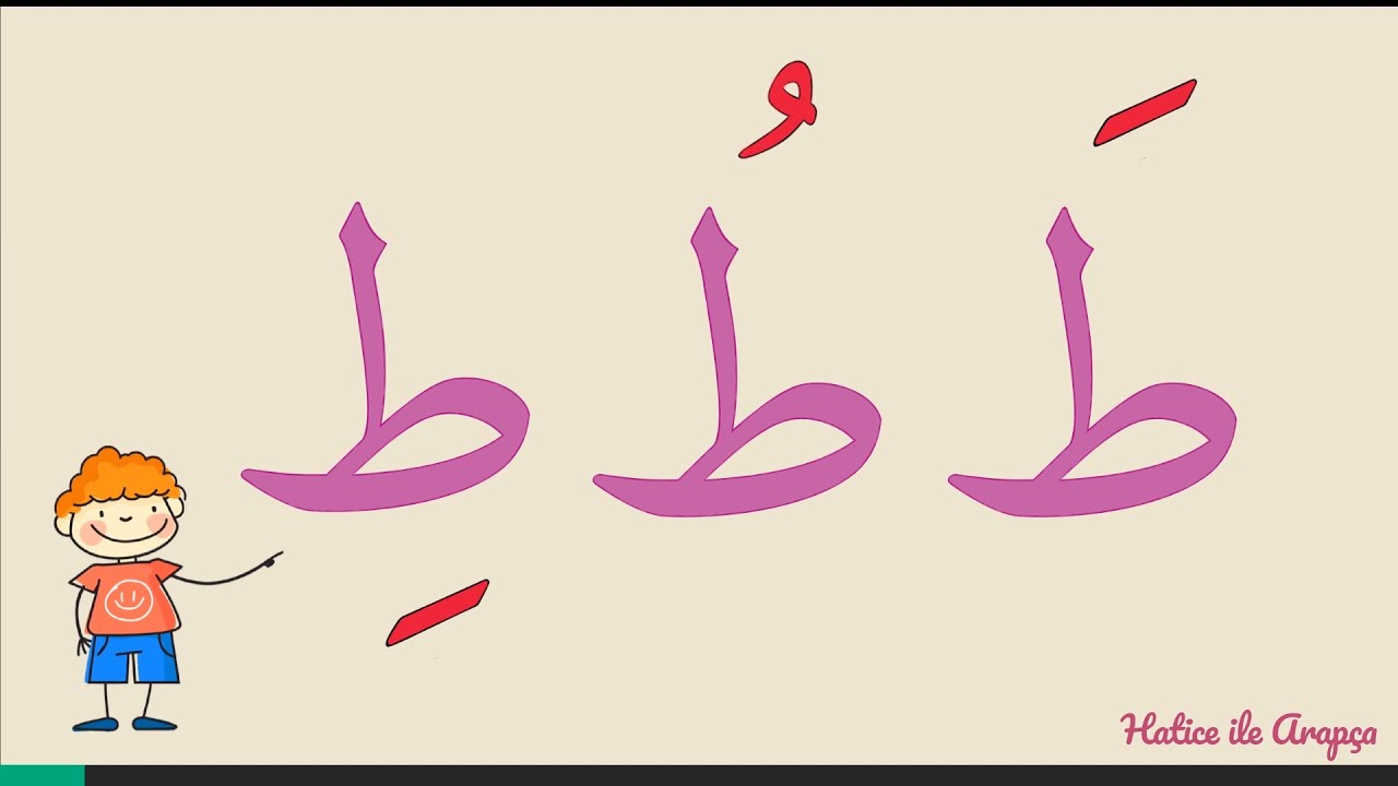 Arapça Harfleri Öğrenelim #3: Ta'dan Lam’a 🎨 | Eğlenceli Doodle Video