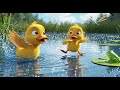 Five Little Ducks Song For Kids 🐥  Fun Animal
