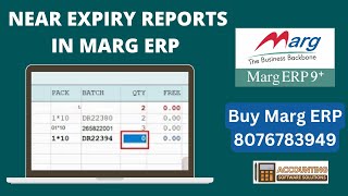 How to Near Expiry Report in Marg ERP Software Step by Step in Hindi | Buy Marg 8076783949 screenshot 3