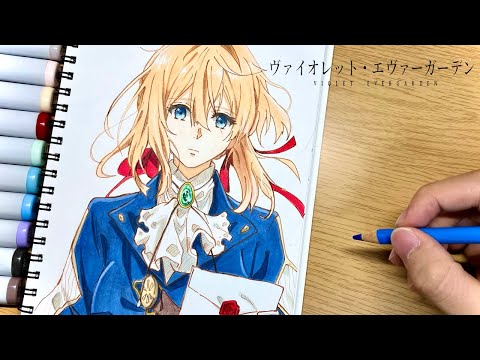 ヴァイオレットエヴァーガーデン 生動画 直筆イラスト ヴァイオレット・エヴァーガーデン 描き下ろし生動画 原画