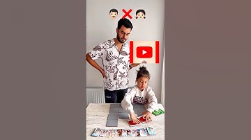 1vs1 Memory Test She Got Lucky! #memorytest #challenge #funnygame #familyfun #memorygame