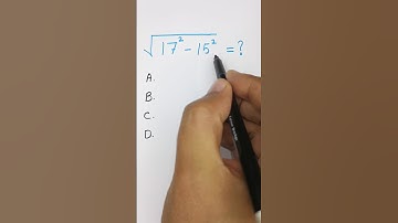 Nice Square Root Math Problem #math #mathshorts