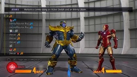 Crossing up opponents in MARVEL VS. CAPCOM: INFINITE with Ironman