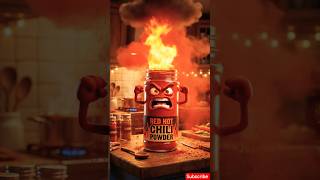 🌶️ Masalon ki Talking Battle! Kaun Hai Asli King#trending #viral #shortsviral #cartoon #viral