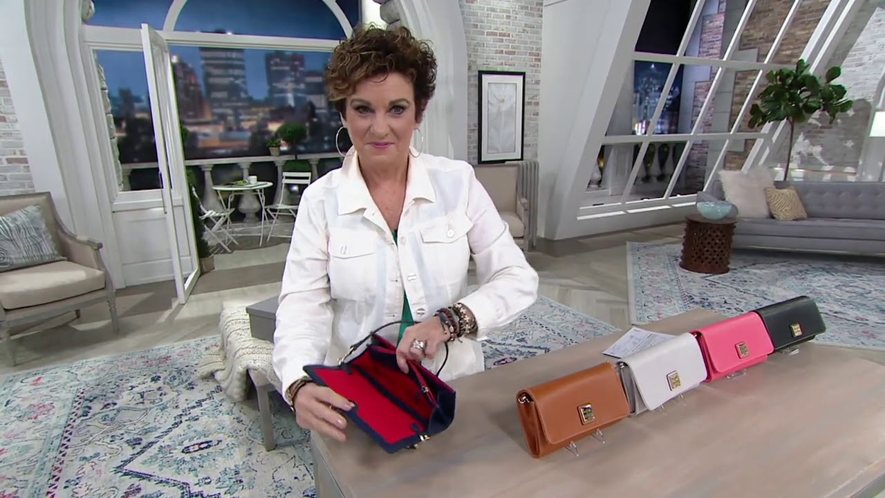 Dooney & Bourke Pebble Leather Camera Crossbody on QVC 