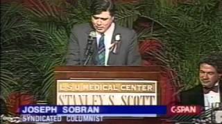 Joe Sobran Speaks at James Carville and Mary Matalin Roast - 1996 by Pine Tree 857 views 8 years ago 5 minutes, 7 seconds