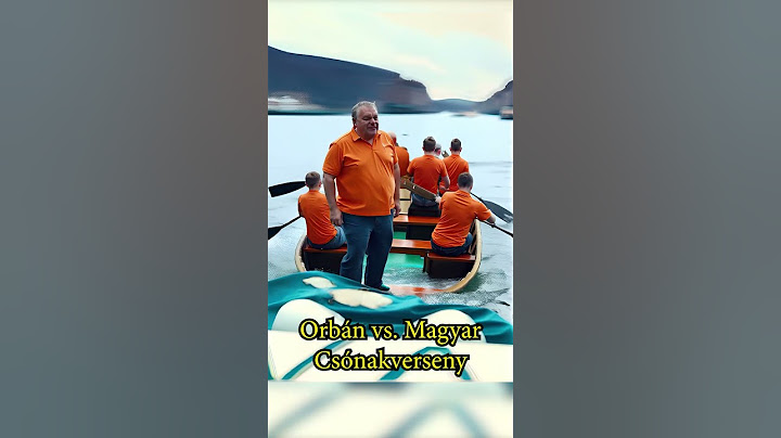 Orbán Viktor vs. Magyar Péter | Csónakverseny #orbánviktor #magyarpéter #fidesz #tiszapárt #tisza