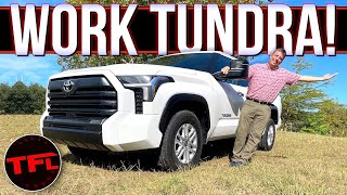 The 2022 Toyota Tundra SR5 Work Truck Is More Interesting Than You Think - Here's Your First Look!