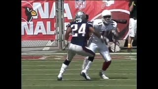 Larry Fitzgerald vs Ty Law (2004) | WR vs CB Matchup - Rookie and the Vet!