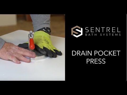 Sentrel Drain Pocket Press 