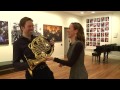 Capture de la vidéo Leif Ove Andsnes Takes The Sarah´s Music Horn Challenge At Carnegie Hall