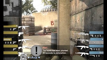 CS:GO Ninja Defuse on Dust2