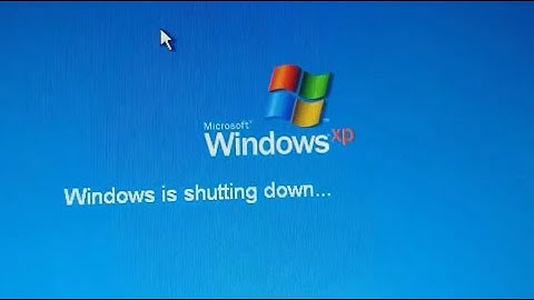 Ultimate Windows XP Shutdown Compilation