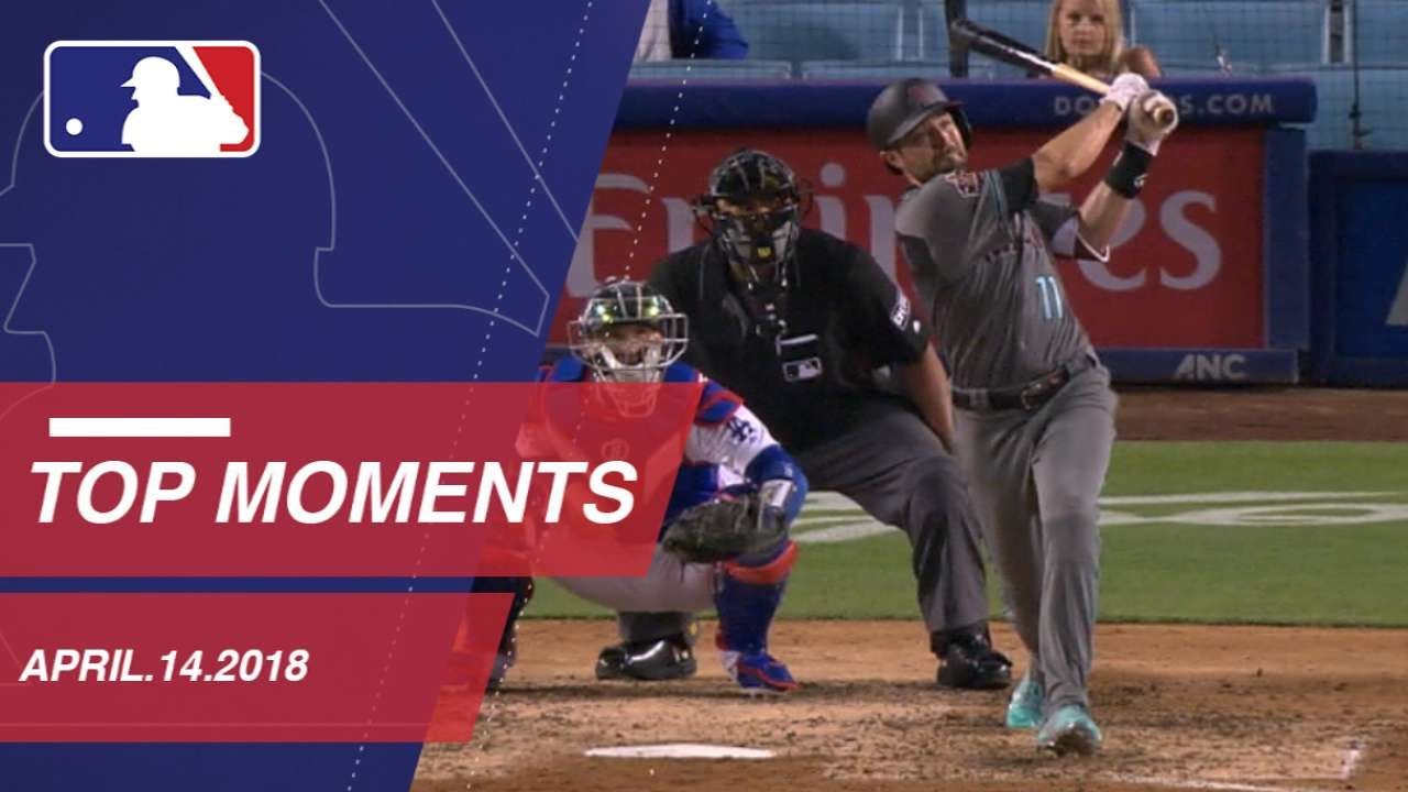 Top 10 Moments around MLB April 14, 2018