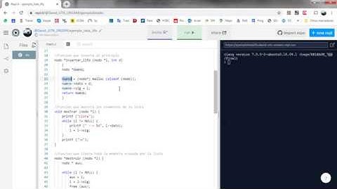 Listas simplemente enlazadas parte 1: Inserción LIFO