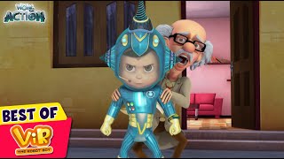 Dadaji क Duplicate Best Of Vir The Robot Boy 69 Hindi Kahani Wow Kidz Action 