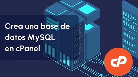 MySQL: Cómo crear una base de datos desde cPanel #mysql  #tutorial  #cpanel