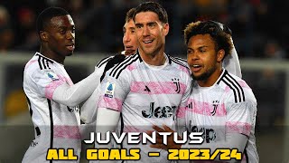 Juventus - All Goals 2023/24 by - Long Shot - 1,339 views 4 months ago 9 minutes, 23 seconds