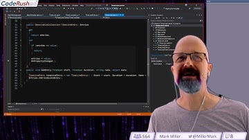 CodeRushed e99: Building a TimeLine control in WPF, part 2