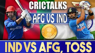 Live: IND Vs AFG | T20 World Cup 2021 | CRICTALKS | India Vs Afghanistan T20 | TOSS & PRE-MATCH