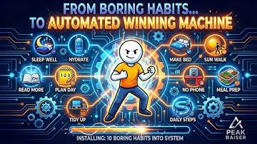 How I Turned 10 Boring Habits Into An Automated Winning Machine