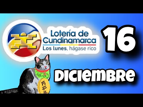 Resultado LOTERIA DE CUNDINAMARCA Lunes 16 de Diciembre de 2024