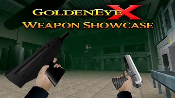 GoldenEye X - All Weapons & Reload Animations