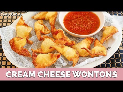 How to Make Cream Cheese Wontons