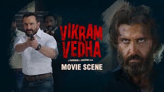 Vedha Ne Kar Diya Apne Aap Ko Surrender | Vikram Vedha | Movie Scene