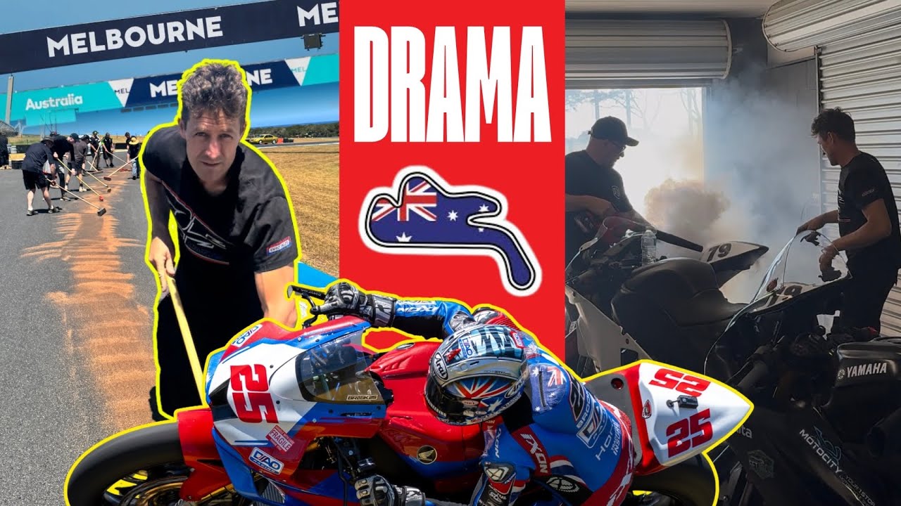 Phillip Island NOT WorldSBK | You don’t normally see this! 