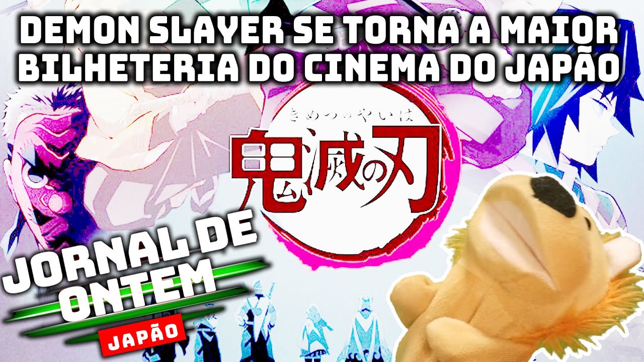 Cinemark Brasil - Sucesso nas bilheterias do Japão, Demon Slayer