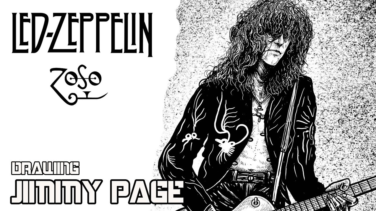 Digital Art  II Jimmy Page II