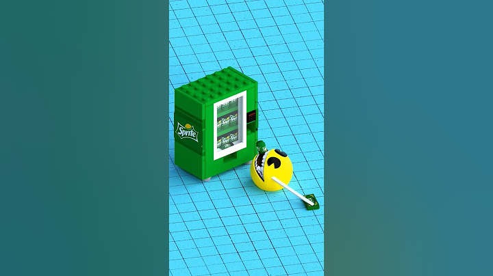 Pacman Vs Lego Soda Vending 🛒💰Machine 2#lego