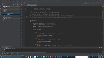 Bank Account In Java Part1