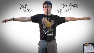 Turning Myself Into a 3D Model (Photogrammetry)