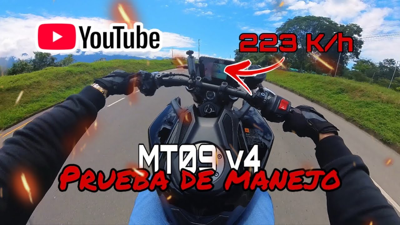 Yamaha Mt09 v4 / prueba de manejo 🔥