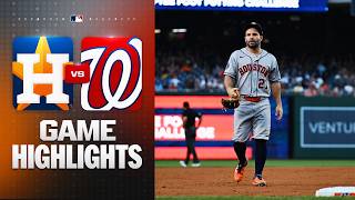 Astros vs. Nationals Game Highlights (7/7/26) | MLB Highlights