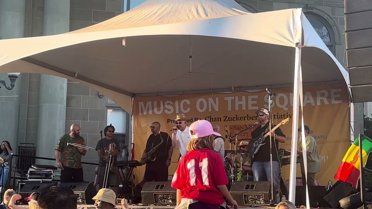 Performance With Native Elements @ Music On The Square Redwood City CA Friday July 28 2023