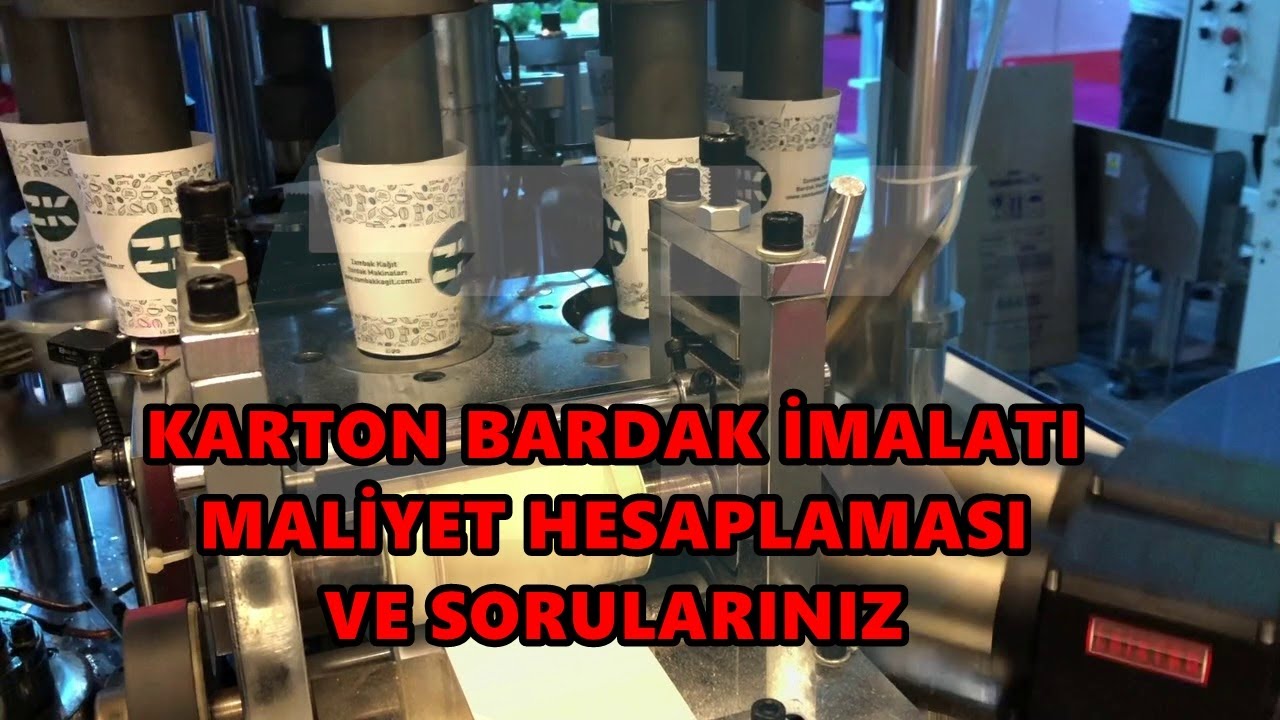 Karton Bardak İmalatı Hammadde Sorunu! Hammadde Sorununa Çözüm