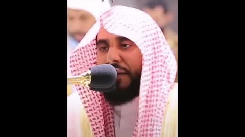 من روائع التلاوات : الشيخ/ عبدالله الجهني - ما تيسر من سورة الأحزاب .