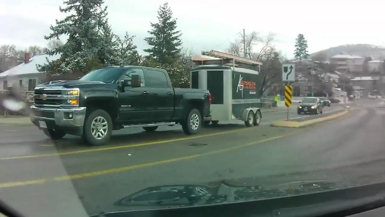 our morning drive around Penticton