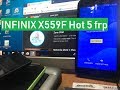 REMOVE ACCOUNT GOOGLE ON INFINIX X559F Hot 5 frp lock google account bypass frp reset Android 7