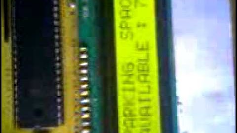 MICROCONTROLLER BASED CAR PARKING SYSTEMC3gp