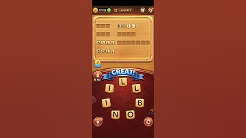 Word Connect Puzzle Level 979 Walkthrough [Bonus Words & Answers] #shorts