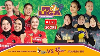 LIVE Jakarta Pertamina Enduro VS Jakarta BIN