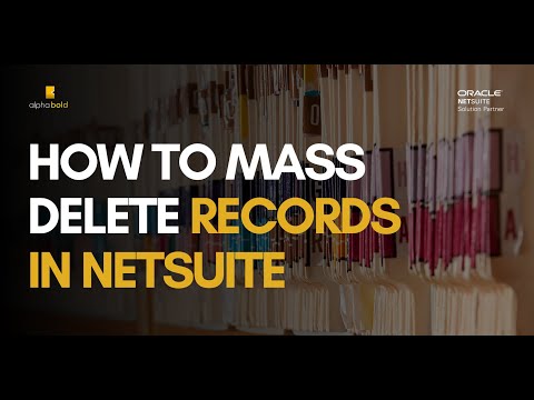 ვიდეო: როგორ წავშალო გაყიდვების შეკვეთა NetSuite-ში?