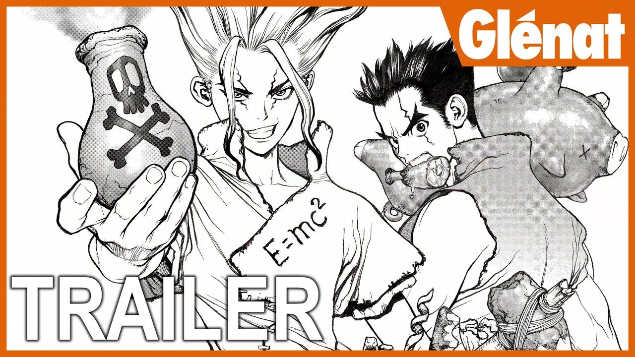 Dr Stone Trailer Youtube Dr Stone Trailer Youtube
