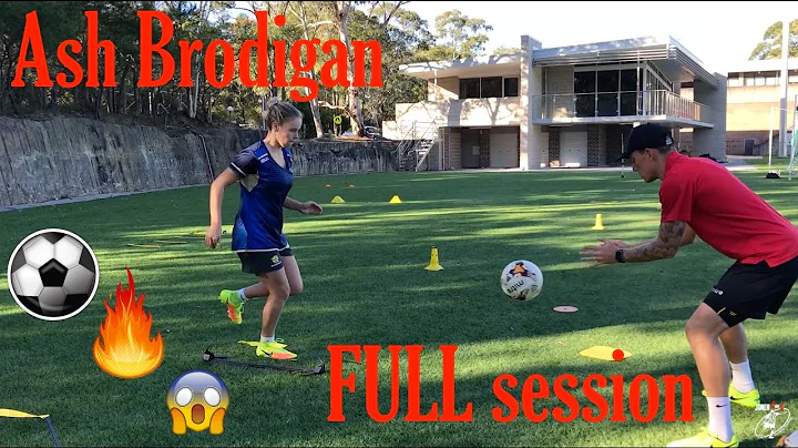 FULL training session with WPL player Ash Brodigan...