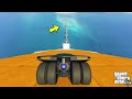قفزات مستحيلة من فوق صواريخ فضائية 🐸 GTA 5 - Super Jumps Over Space Rockets