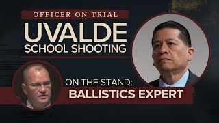 Ballistics expert Kevin Wright testifies at Uvalde school shooting trial | Jan. 9 Testimony